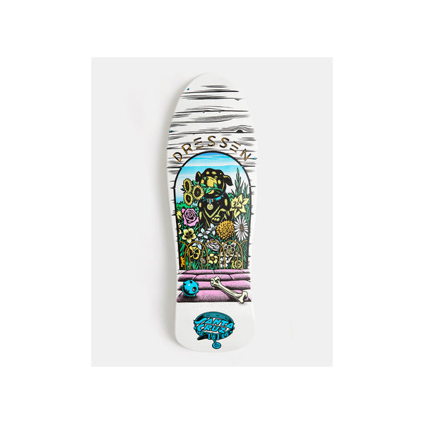 Santa Cruz Dressen Pup Reissue Skateboard Deck - 9.5"