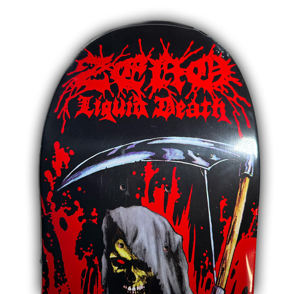 Zero Skateboards Adam Arunski Liquid Death Skateboard Deck 8.5"