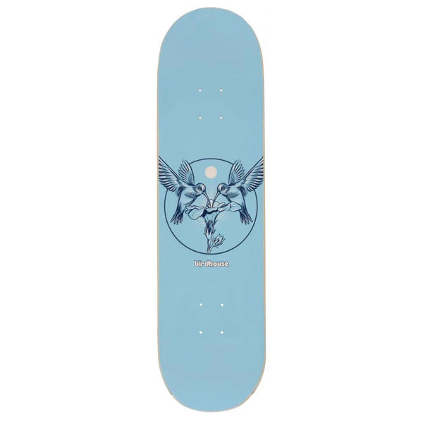 Birdhouse Logo Deck Hummingbird Logo Blue - 8.25 "
