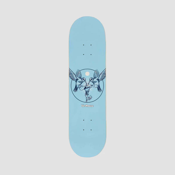 Birdhouse Logo Deck Hummingbird Logo Blue - 8.25 "