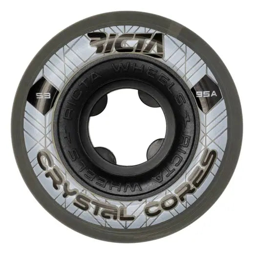 Ricta Wheels Crystal Cores 95a Black/Clear 53MM