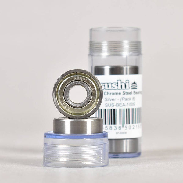 Sushi Skateboards Chrome Steel Abec-7 Skateboard Bearings