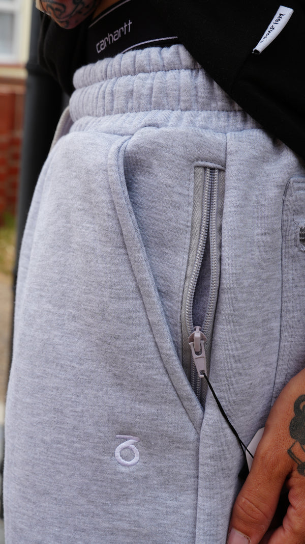 Escapism x ThreesixtyLondon Grey joggers