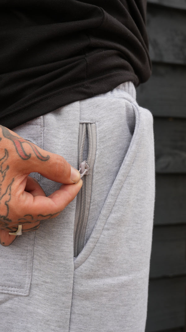 Escapism x ThreesixtyLondon Grey joggers