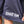 Escapism Goth text mesh shorts - Navy blue