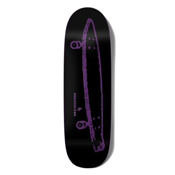 Crailtap Midnight Rainbow Love Seat Skateboard Deck - 9.125