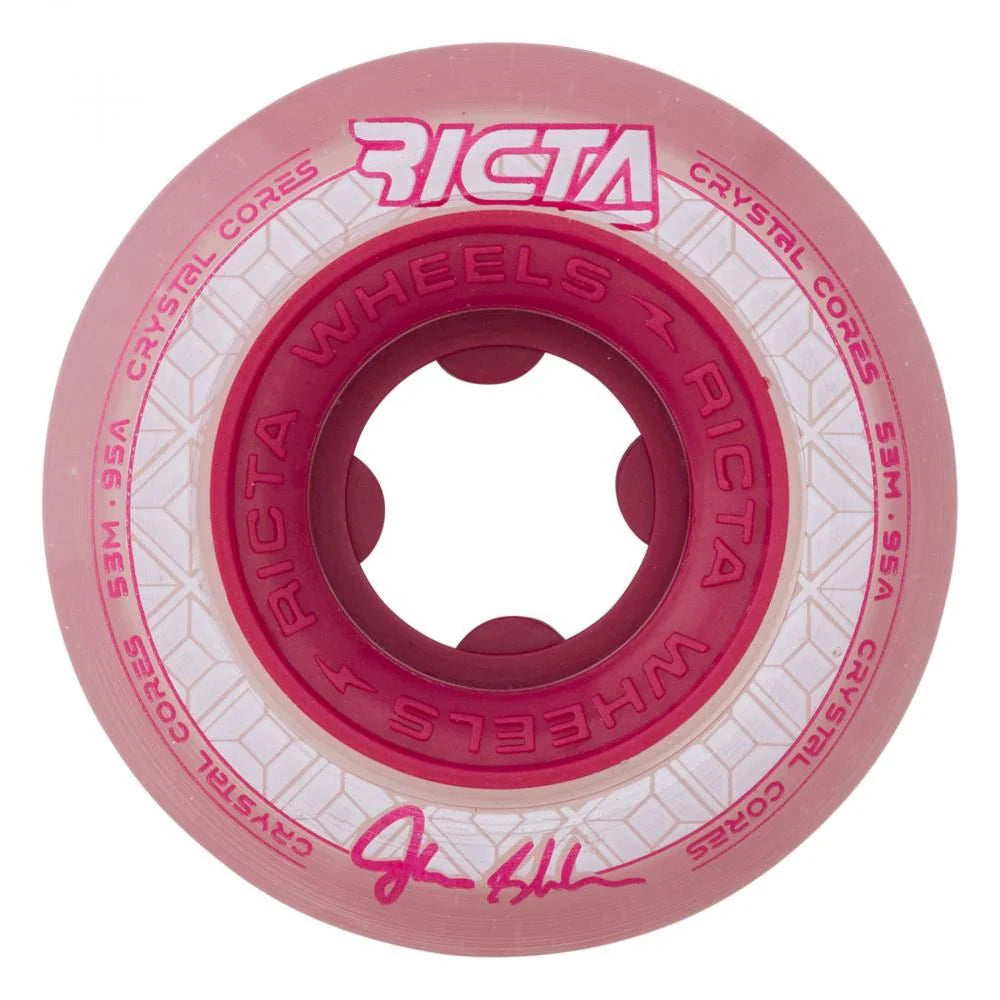 Ricta Wheels Crystal Cores 95a red 53mm – ESCAPISM