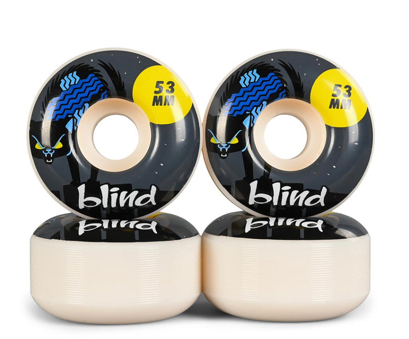 BLIND NINE LIVES WHEELS GREY 53MM