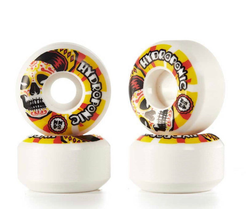 HYDROPONIC MEXICAN SKULL 2.0 ORANGE 54 MM SKATEBOARD WHEELS